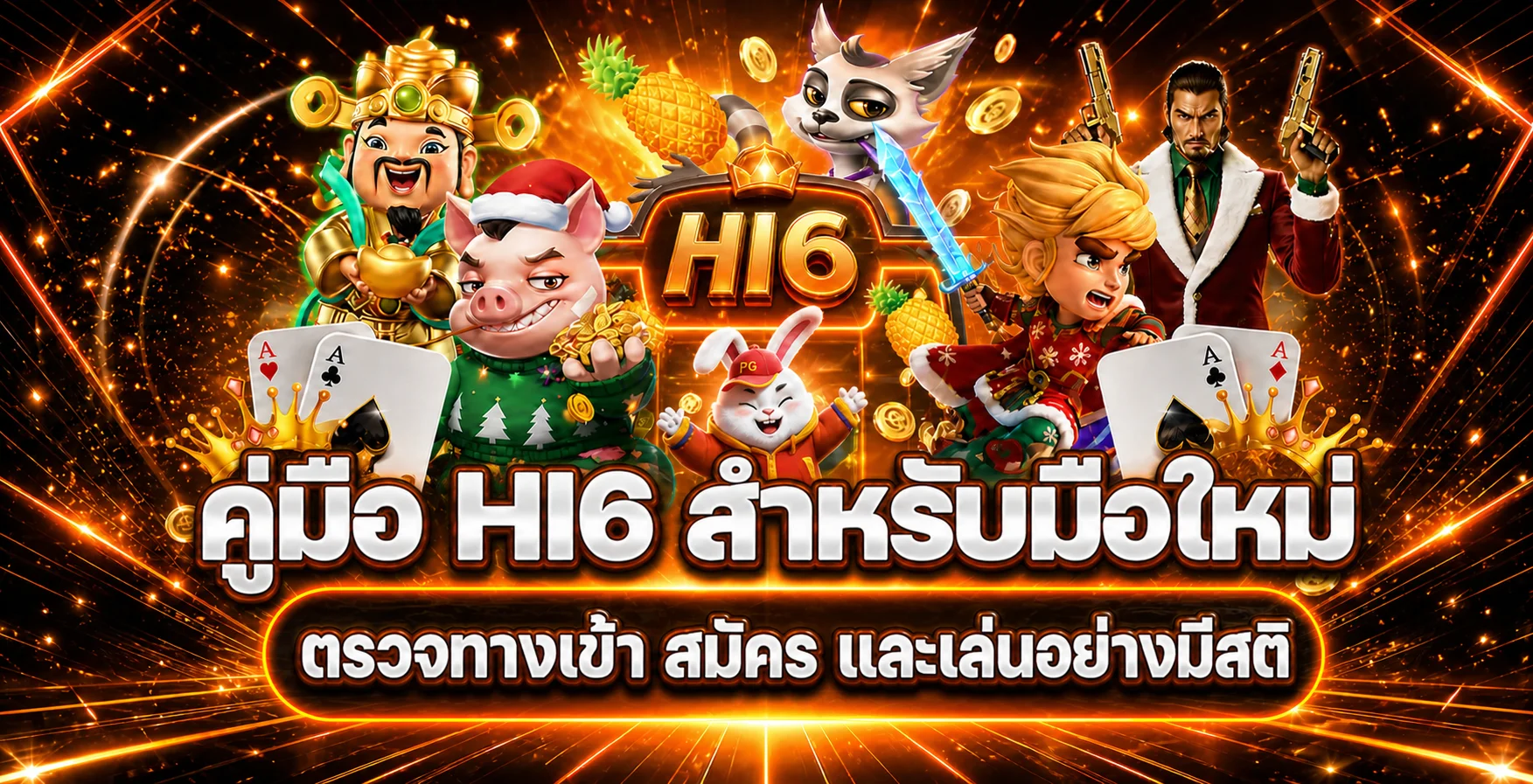 HI6 คู่มือผู้เล่นใหม่ ทางเข้า สมัครและทดลองเล่น
